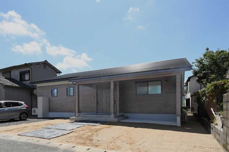 ［佐賀県佐賀市］自由設計「モダン和風な外観の平屋の家」